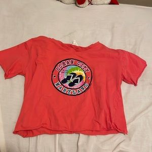 ocean city crop tops